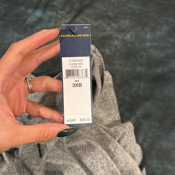 🔥Polo by Ralph Lauren Gray V-Neck Tee🔥 - Picture 6 of 7